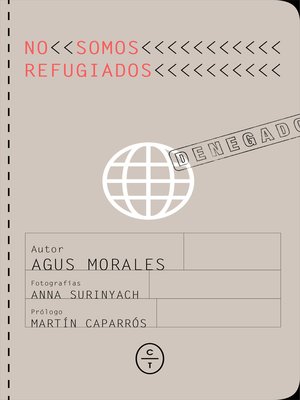 cover image of No somos refugiados